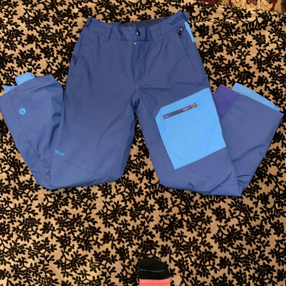 Marmot boys gently used ski pants size xl